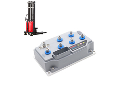 Elektrikli forklift otomatik olarak 2 ton yük taşır.