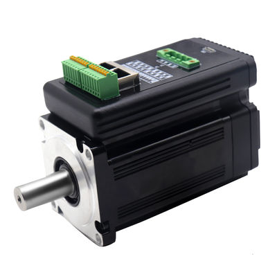 satın al 48V 400W 3000rpm RS485 CAN CANopen Servo Motor-driven Integrated Machine Applied To AGV Robots çevrimiçi üretim