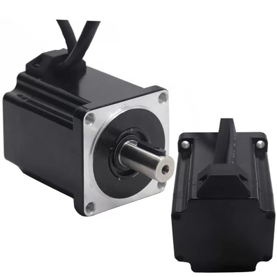 AGV Servo Motor 0.64N.M Artımlı Enkoder DC Servo Motor 48 Volt Teslimat Robotu İçin Frenli