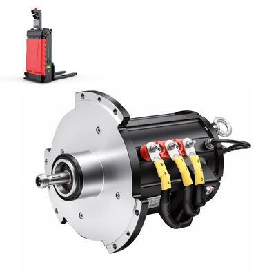 Yüksek Hassasiyetli Forklift Çekişi İçin 24V 3000W 3000rpm IP65 Elektrikli Forklift Tahrik Motoru