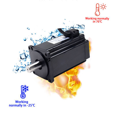 Su geçirmez 5.6Nm Yüksek Torklu DC Servo Motor 24v 80mm Çap