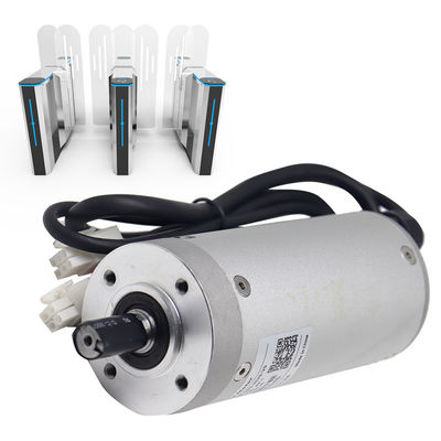 59mm Flange 24V DC 100W Düşük Sıcaklığa Dirençli Dönüştürme Entegre Servo Motoru, 23Nm Max Torque 2400-Line Encoder Feedback, Turnstile Speed Gate Barrier Gate Drive Motor